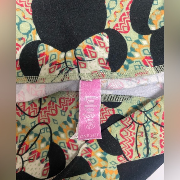 Disney Lularoe Minnie Leggings, OS - Picture 2 of 5
